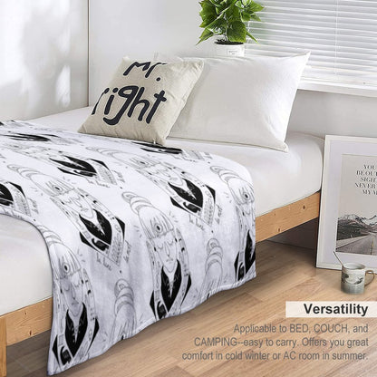 Moon  Death Throw Blanket