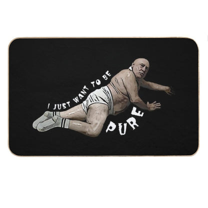 I Just Want To Be Pure Bath Mat