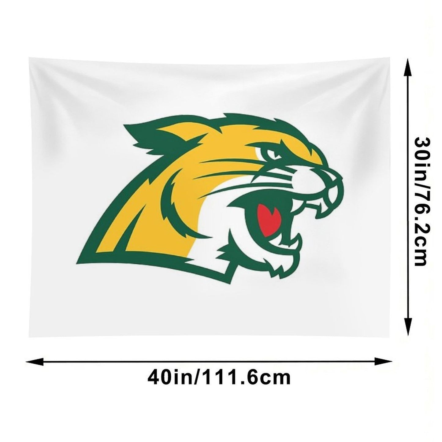 Cute Northern Michigan Wildcats Design Tapestry