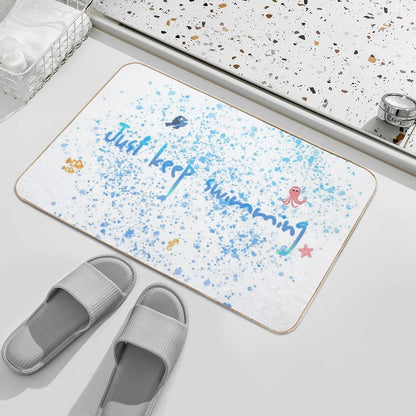 Just Keep Swimming Bath Mat