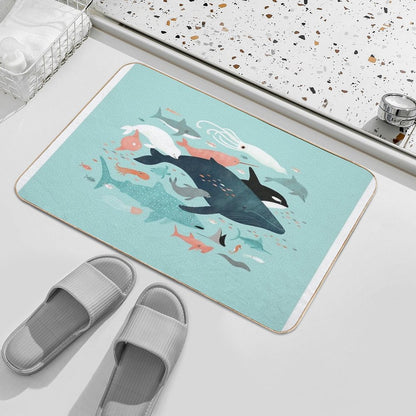 Under The Sea Menagerie Bath Mat