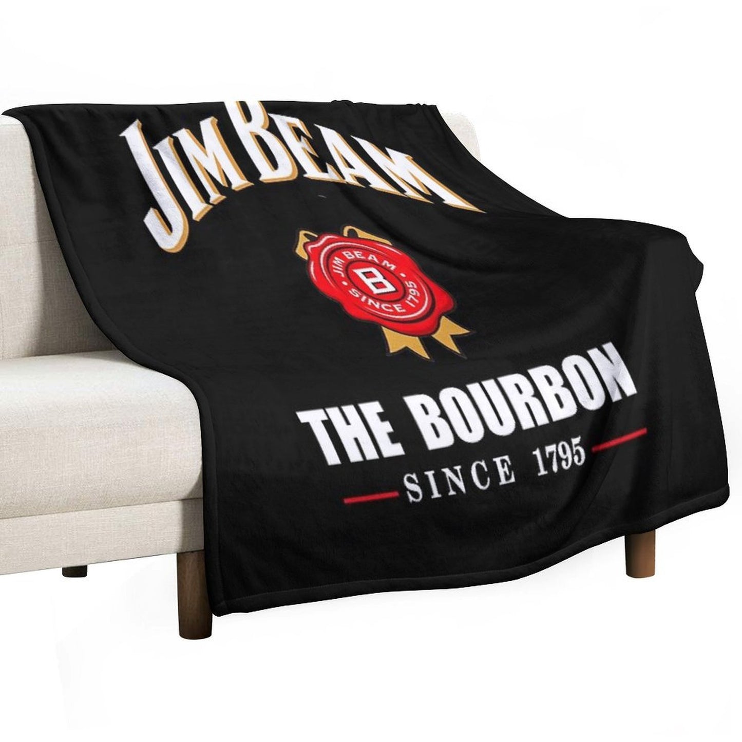 Jim Beam Throw Blanket
