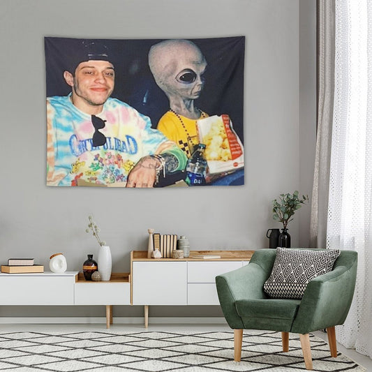 Pete Davidson Alien Tapestry Tapestry