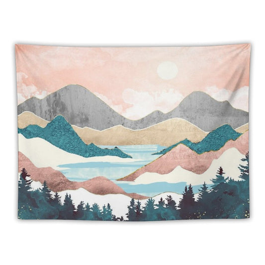 Lake Sunrise Tapestry