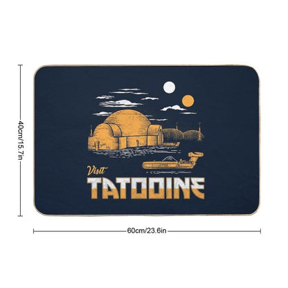 Visit Tatooine Bath Mat