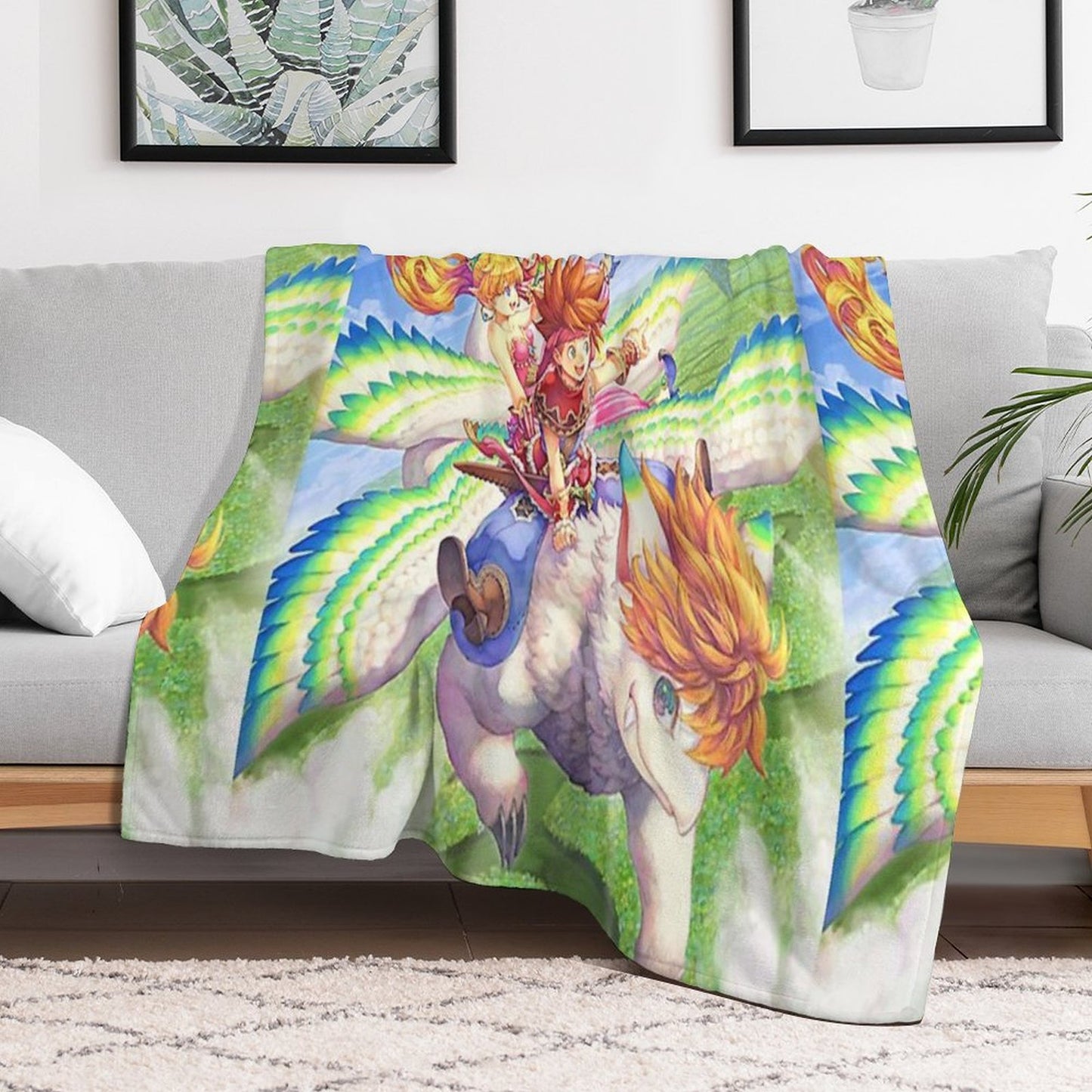 Fly Mana Throw Blanket