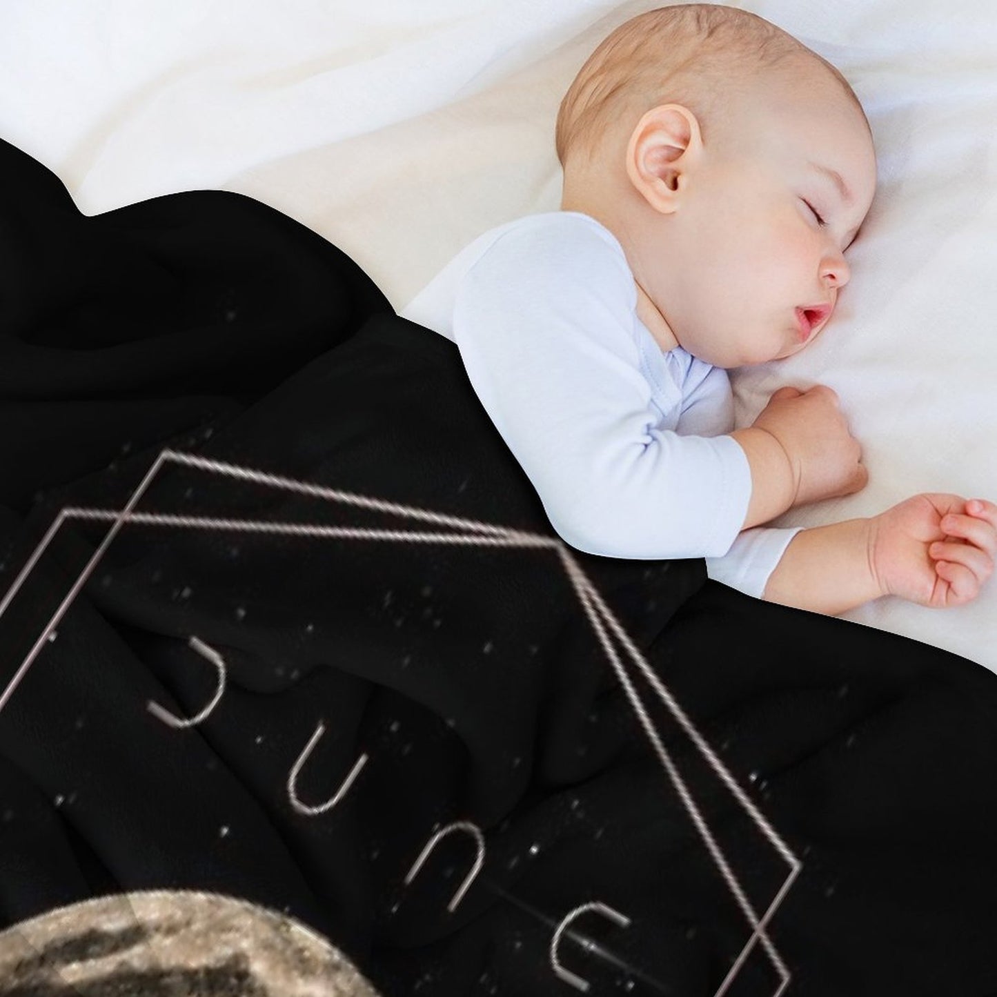 Dune Moons Throw Blanket