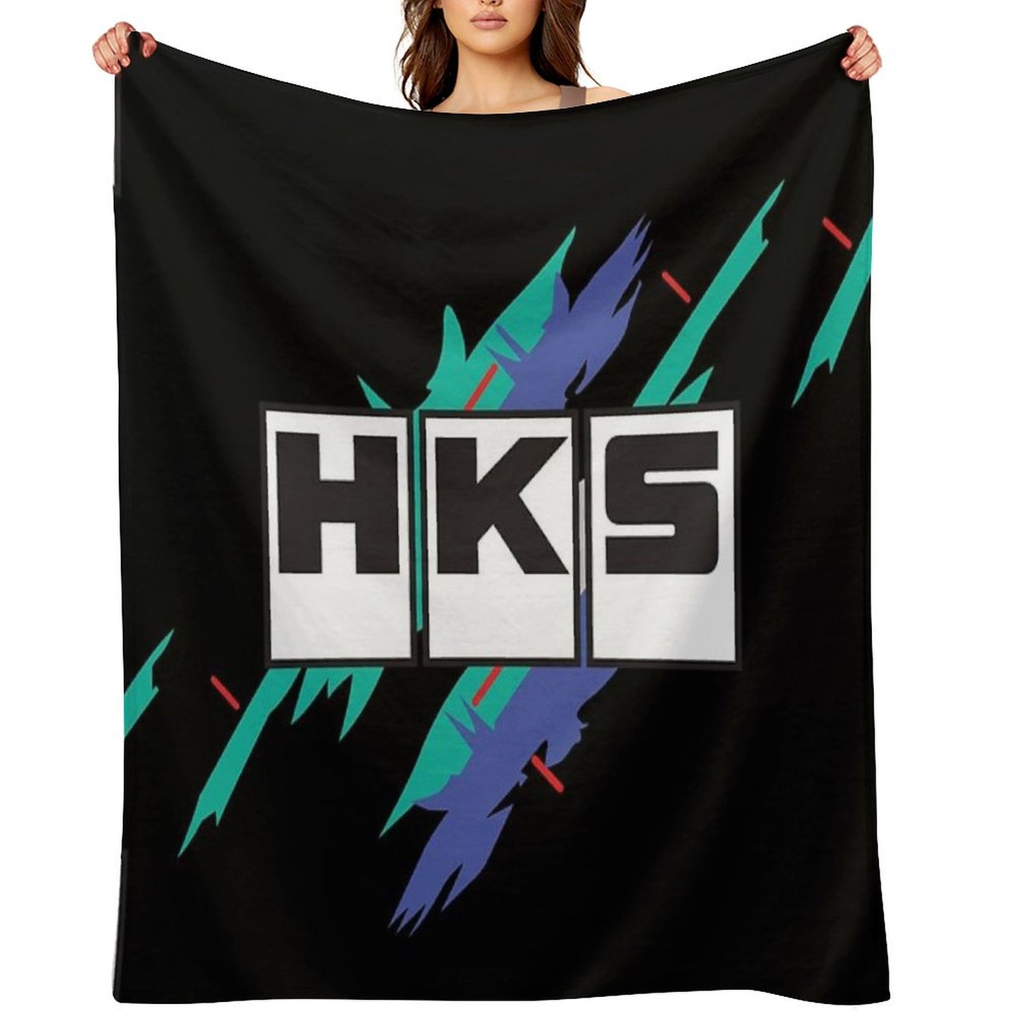 HKS Vintage Throw Blanket
