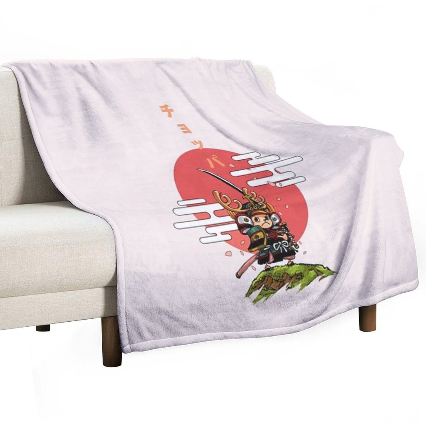 Tonyy Cho Pper Wan0 Warrior Throw Blanket