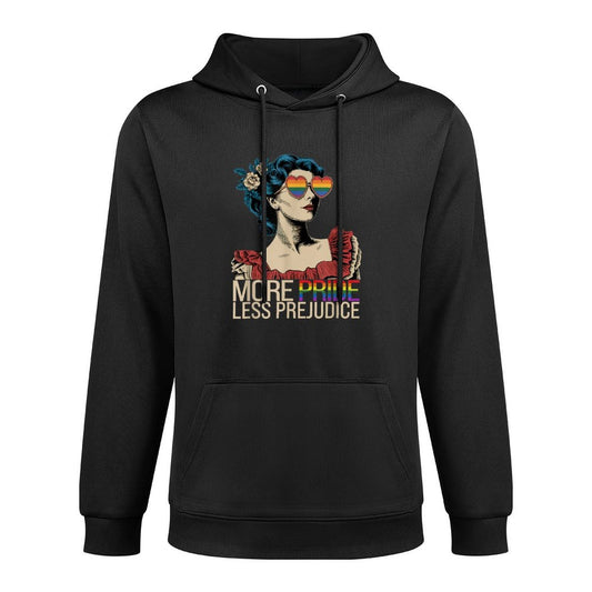 More Pride Less Prejudice Pride Month LGBTQ Casual Wear Hoodie