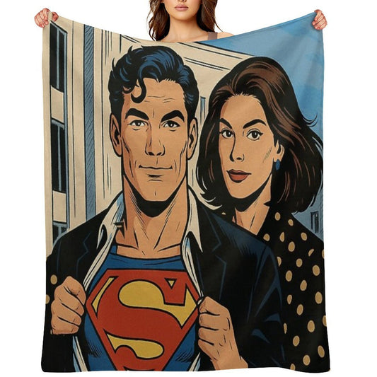 Lois & Clark Throw Blanket