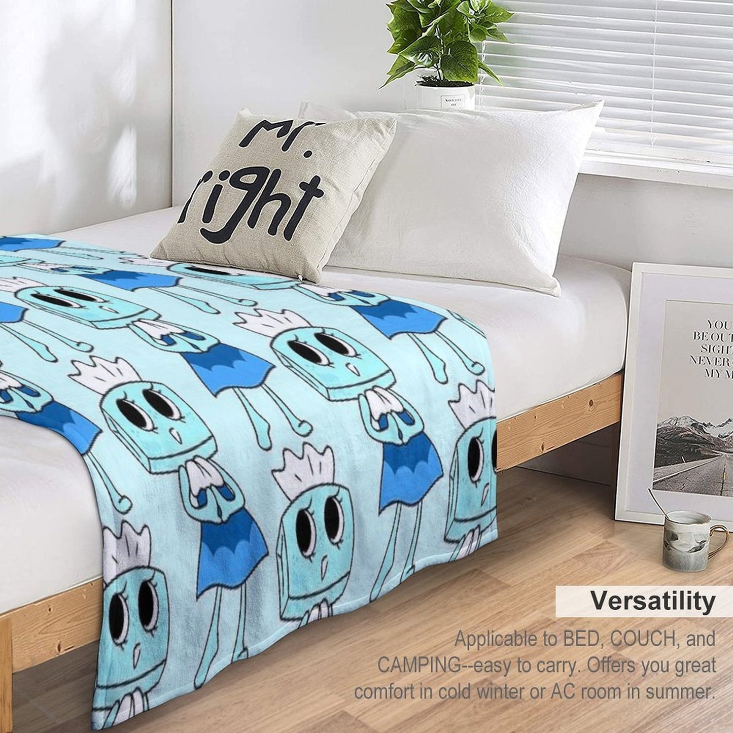 Tisha The Tissue Box!! Throw Blanket