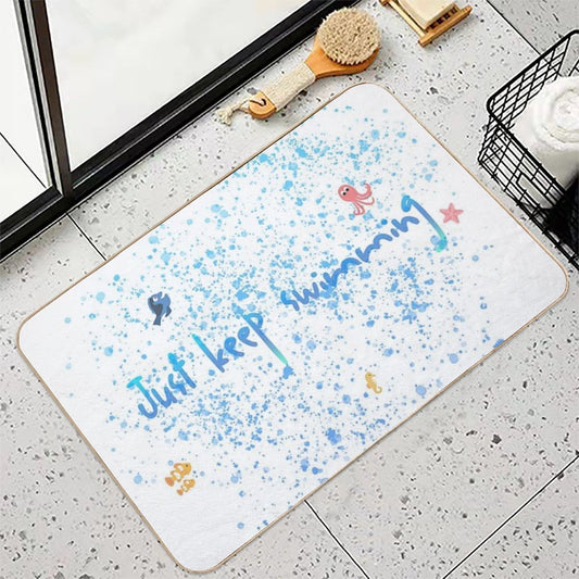 Just Keep Swimming Bath Mat