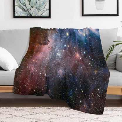 Galaxy - Nebula 01 Throw Blanket