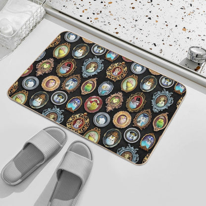 Budgies in Hats  Pet-Safe Bath Mat