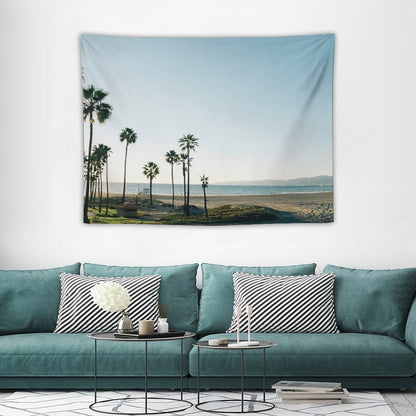 Southern California Palm Trees Tapestry