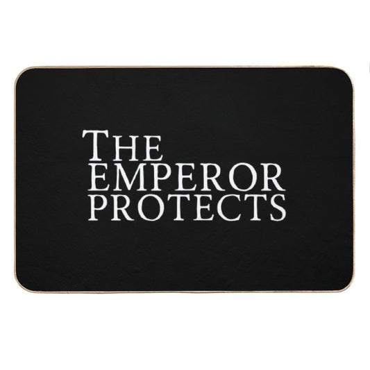 The Emperor Protects Bath Mat