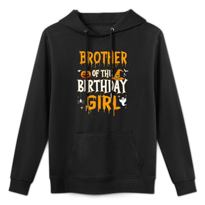 Brother of The Birthday Girl Halloween 1st Birthday Girl Moisture-Wicking Hoodie