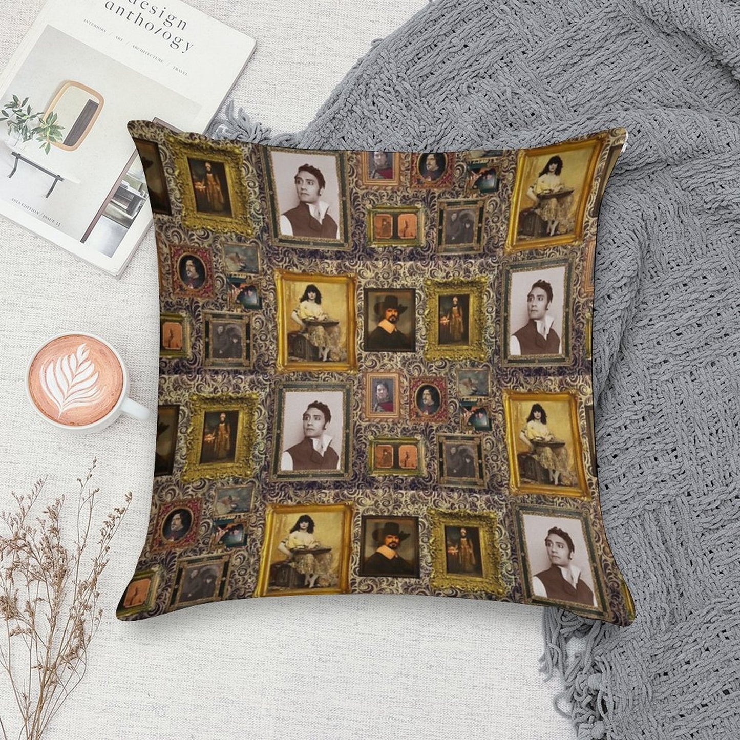 What We Do in The Shadows Gallery Soft Home Decor Throw Pillow