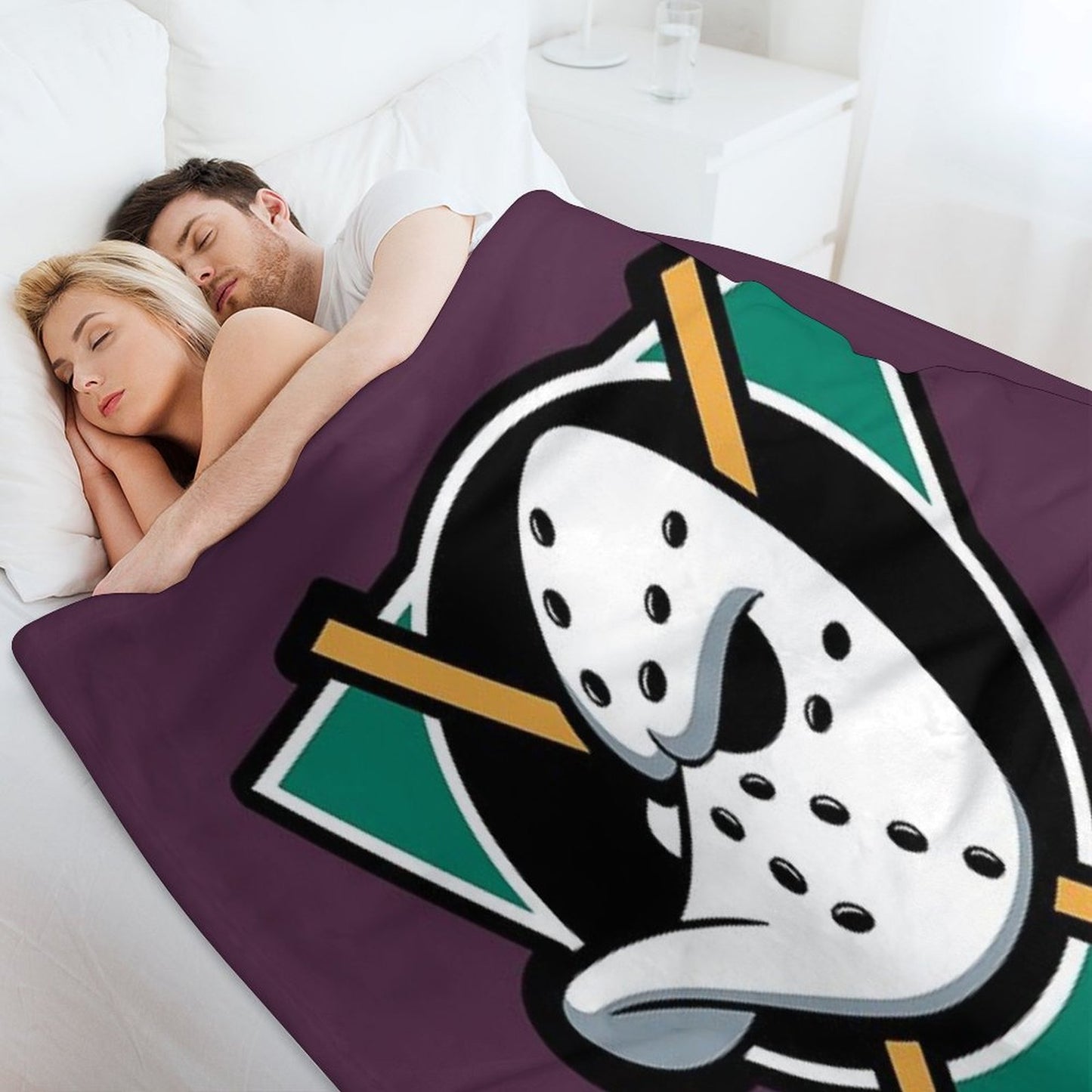 Mighty Ducks Throw Blanket