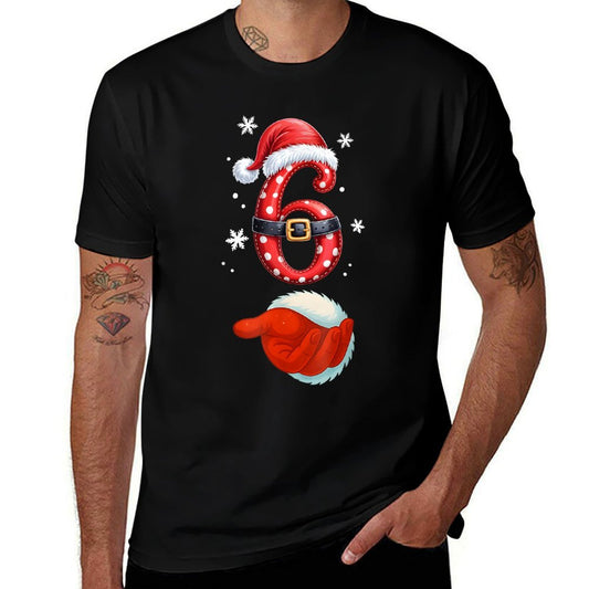 Funny 67 Six Seven Meme Couple Matching Christmas Pajamas  Tagless Design T-Shirt