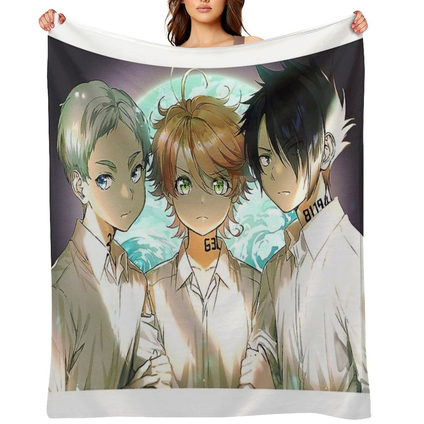 Prodiges - The Promised Neverland Throw Blanket