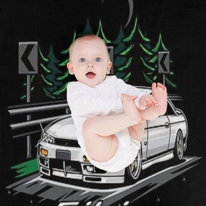 Silvia S14 Kouki Throw Blanket