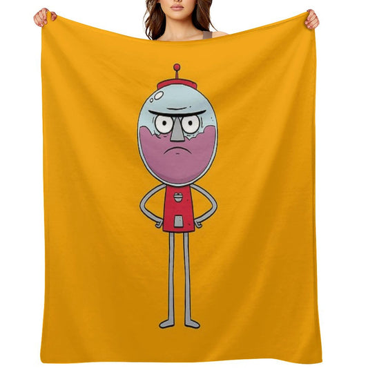 Regular Show - Benson Throw Blanket