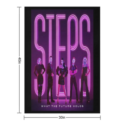 Steps What The Future Hold 2021 Tour Throw Blanket