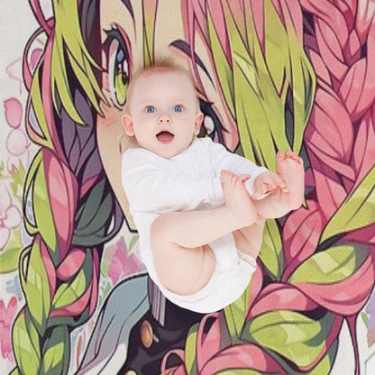 Cute Love Slayer Throw Blanket