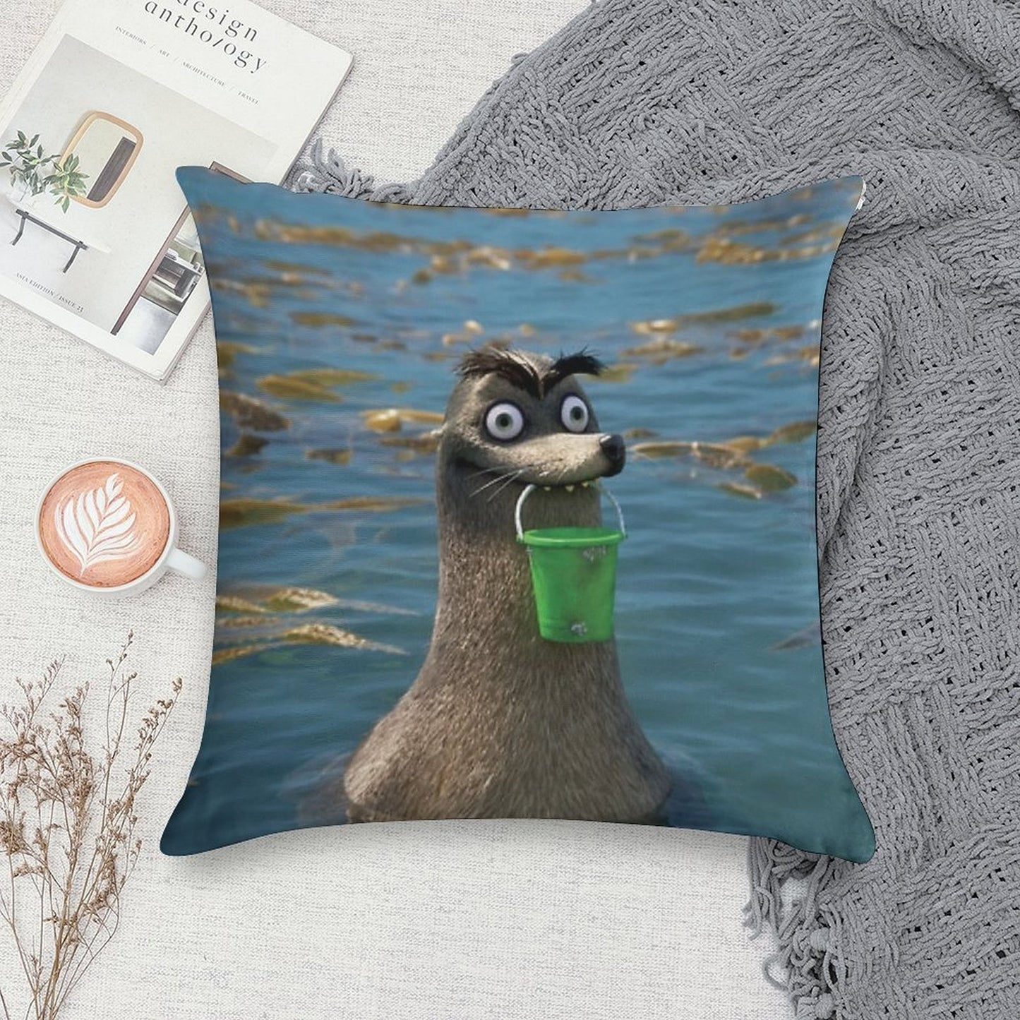 Gerald Soft Bedroom Essential Throw Pillow