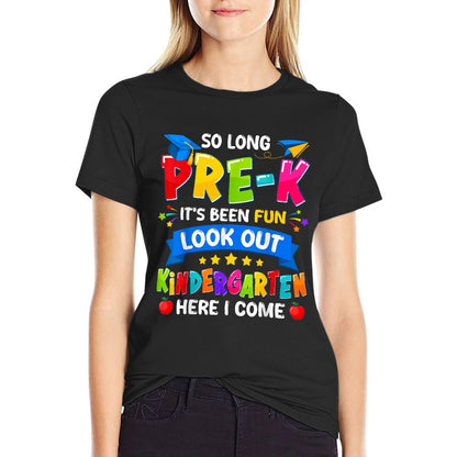 Pre-k Preschool Graduation T-Shirt