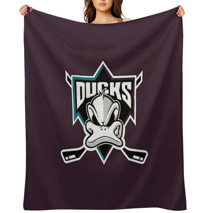 The Mighty Ducks Game Changers Throw Blanket