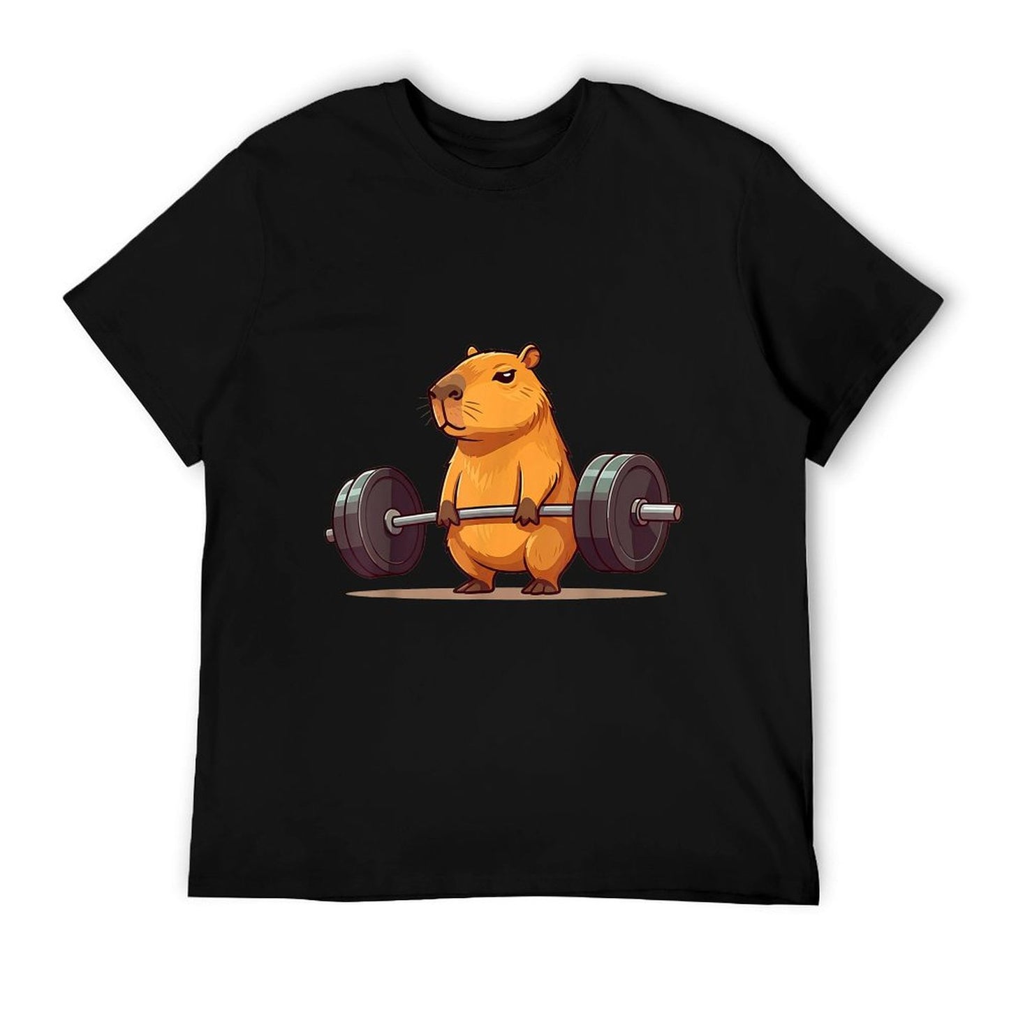 Deadlift Capybara Funny Fitness Capy Lover Men Women Kids T-Shirt