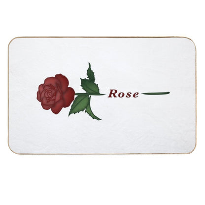 Rose Ver. 5  Absorbent Bath Mat