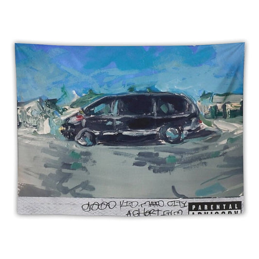 Acrylic Painting - Kendrick Lamar Good Kid Mad City Tapestry
