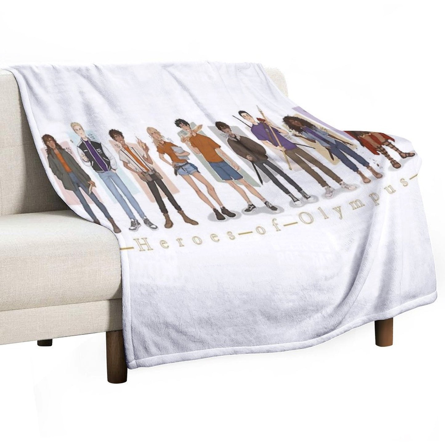 Heroes of Olympus Throw Blanket