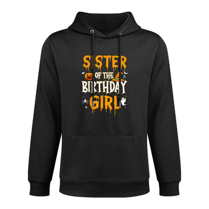 Sister of The Birthday Girl Halloween 1st Birthday Girl Unisex Design Hoodie