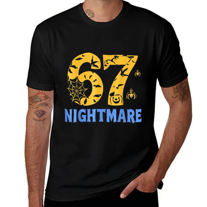 Funny Six Seven 67 Meme Couple Matching Halloween Costume  Tagless Design T-Shirt