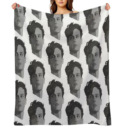 Spencer Reid from Criminal Minds Throw Blanket