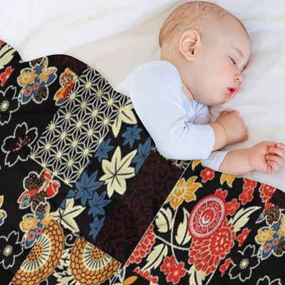 Yiling Wei Kimono [SEAMLESS] Throw Blanket