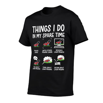 Funny Lawn Mower Clothes Gifts For Landscapers Gardener Men T-Shirt