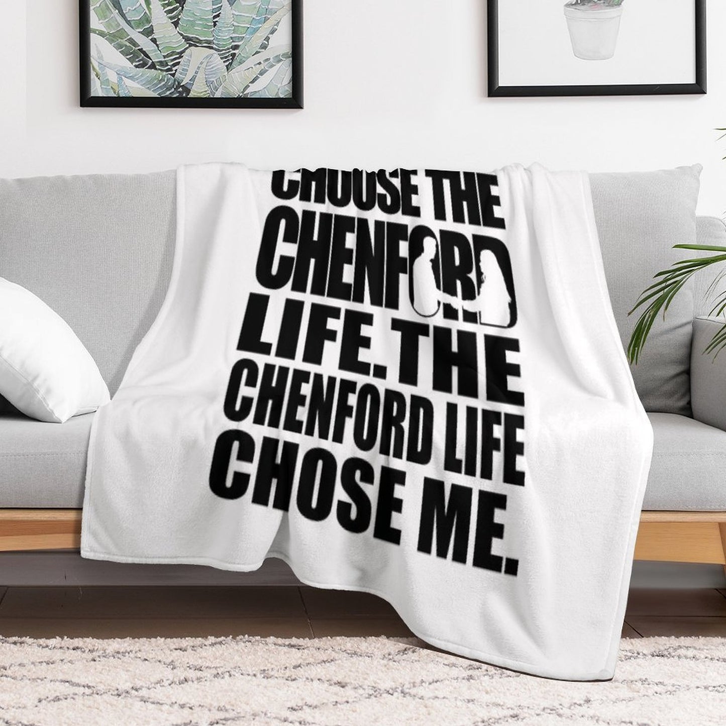 I Didn't Choose The Chenford Life. The Chenford Life Chose Me  The Rookie Throw Blanket
