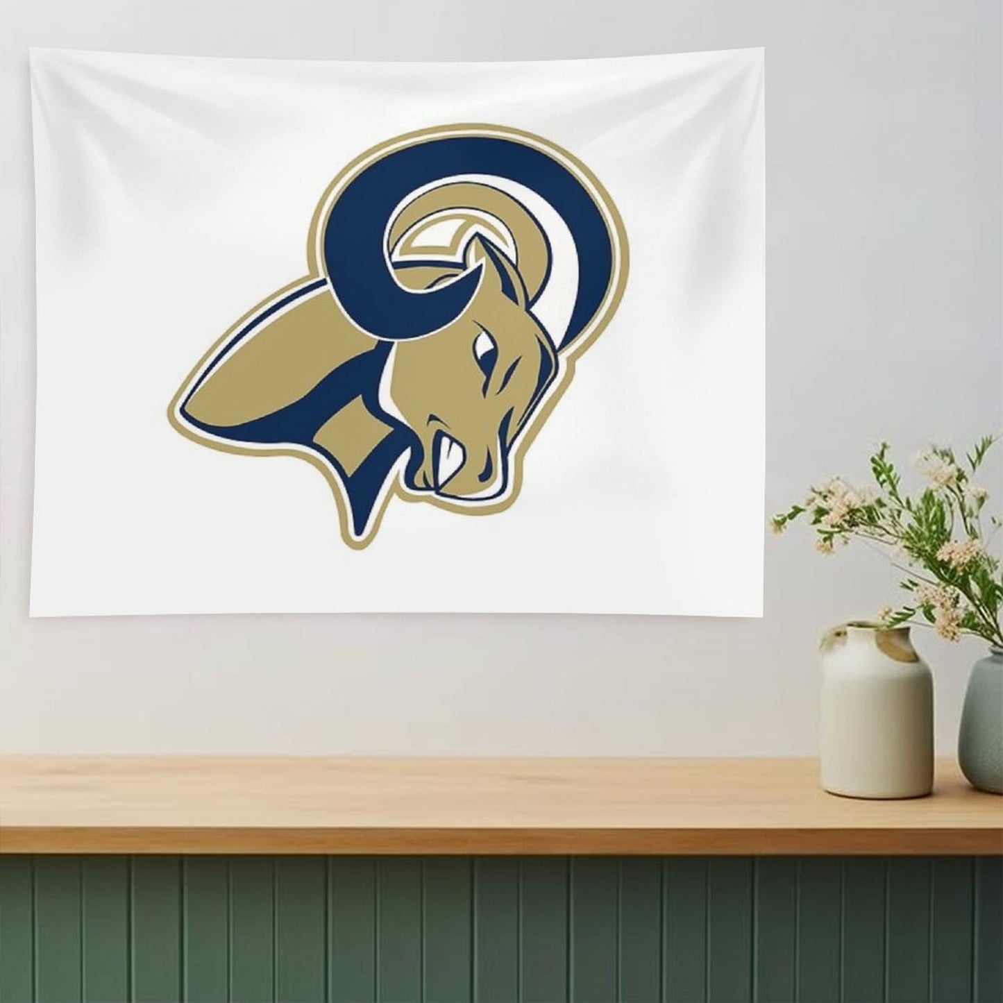 North Central University Rams Tapestry