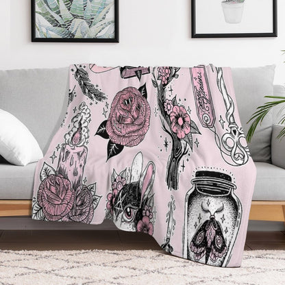 Ostara Throw Blanket