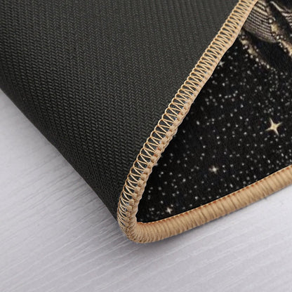 Starry Whale - Dark GOLD Version  Odorless Bath Mat