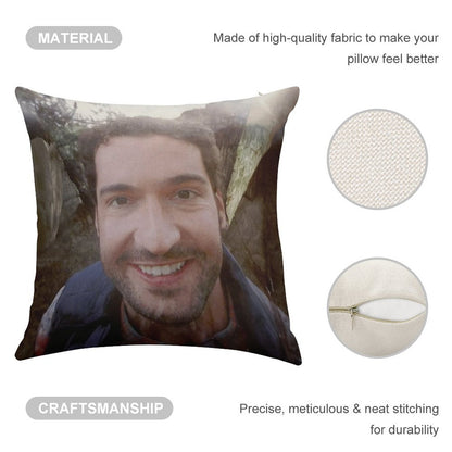 Miranda Gary Pillow Linen Throw Pillow Cover