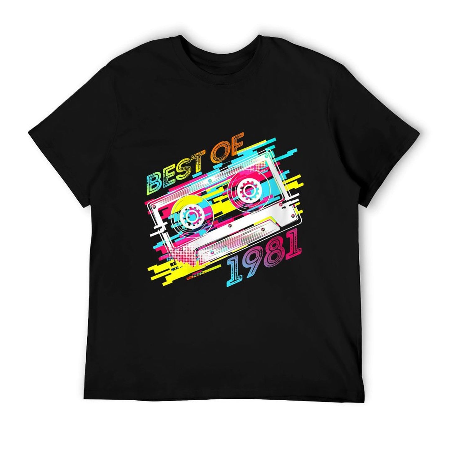 Womens Best Of 1981 40th Birthday Gifts Cassette Tape Vintage  Breathable T-Shirt