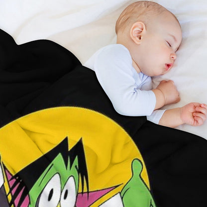 Retro Count Duckula Awesome For Movie Fan Throw Blanket