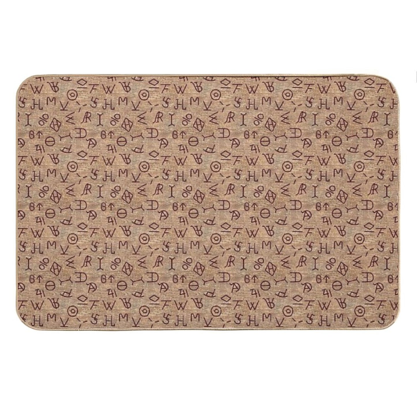Cattle Brands Bath Mat